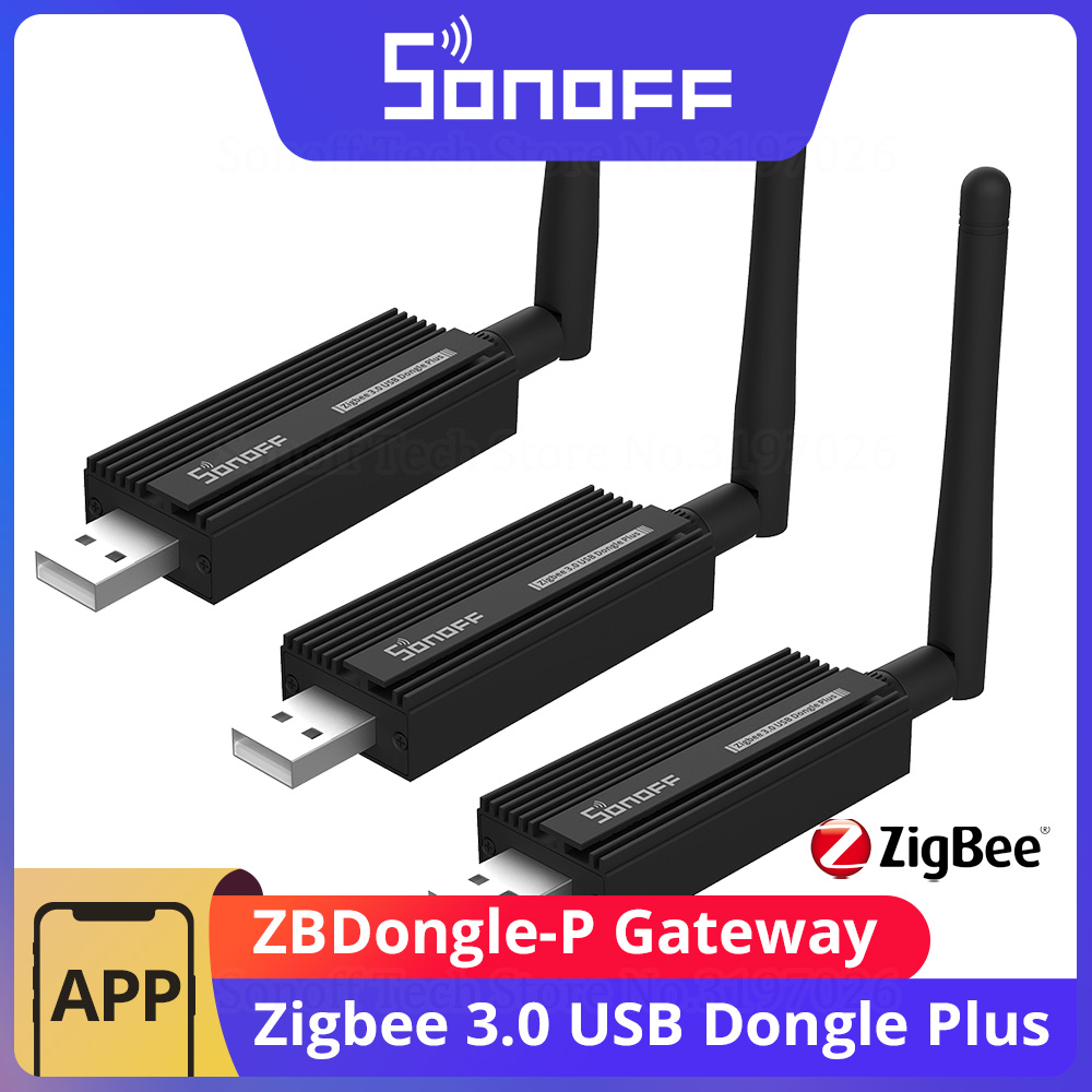 Zigbee Coordinator Stick - بوابة SONOFF Zigbee 3.0 ZBDongle-P، محور