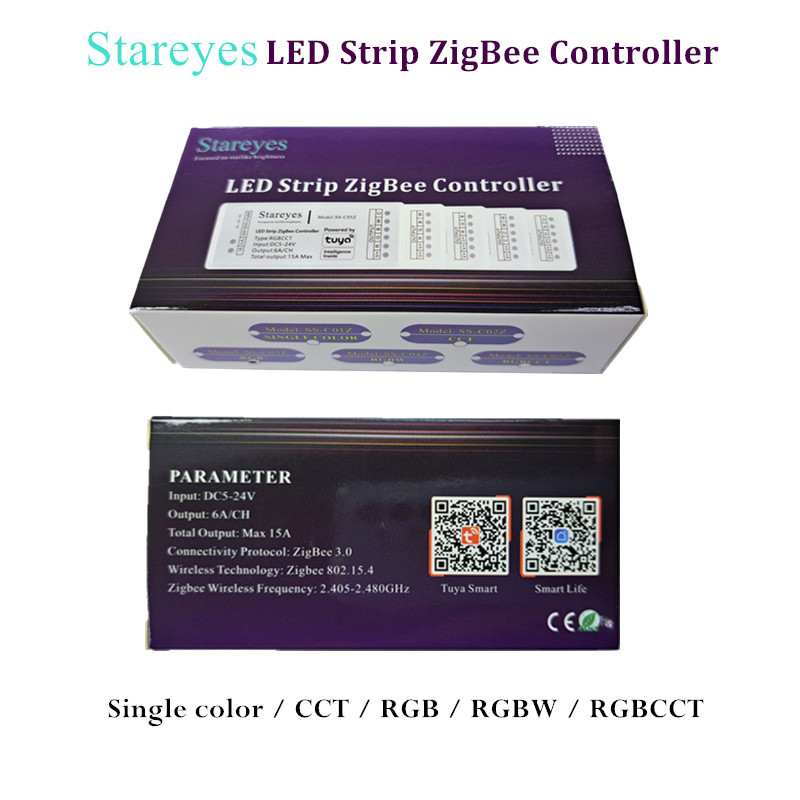 LED قطاع الذكية تويا زيجبي تحك - مراجعة Zigbee Coordinator Stick وسعره